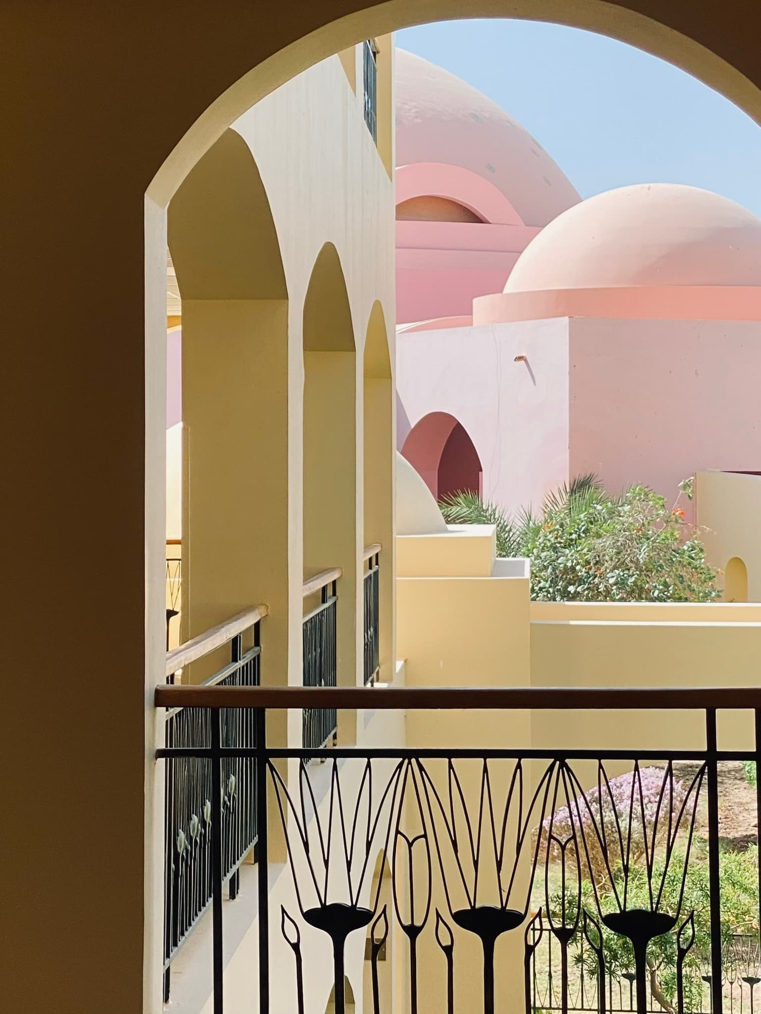 Peach Domes